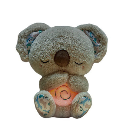 Calming Koala Sleep Buddy: Plush Toy with Soothing Lights for Kids & Babies